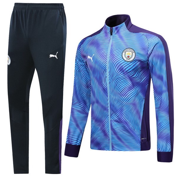 Chandal Manchester City 2019-2020 Purpura Azul